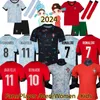 24 25 Portuguesa Speler voetbalshirts Maillot Foot FERNANDES 2024 Portugees voetbalshirt Heren Kindertenue sets Uniform Portugal BERNARDO jersey wereldbekerteam