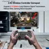 ゲームコントローラージョイスティックブルーディオ2.4 GコントローラーゲームパッドAndroidワイヤレスジョイスティック/PC/TVボックス/スマートフォンゲームスーパーコンソールX Proy240322用ジョイスティック