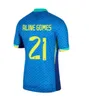 브라질 2024 2025 축구 유니폼 Endrick Camiseta de Futbol Paqueta 24 25 축구 셔츠 Copa America Vini Jr Richarlison 남자 아이들 Neymar Brasils 팬 플레이어 버전