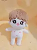 Stuffed Plush Animals 20cm Plush Human Doll Handmade Idol Cotton Stuffed Figure Doll Toy Fans Colction Gift Free Shipping L240322