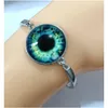 Bracelets de charme En gros 10pcs Top Femmes Sier Alliage Eyeball Bracelets Bracelets Fête D'anniversaire Faveur Drop Livraison Bijoux Dhgarden Dhngi