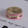 Designer Ringen Hoge Kwaliteit 18K Vergulde Fijne Vinger Ring Bague Paar Anello voor Vrouwen Dame Geselecteerde Liefhebbers Geschenken Sieraden