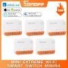 Контроль Sonoff Minir4 Extreme Wi -Fi Smart Switch Mini Extreme Smart Module модуль реле удаленный голосовой контроль для Alexa Alice Google Home