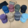 Denim Hat Luxury Baseball Caps Men Women Summer Sunscreen Hats 8 Colors Hats Vacation Hats Outing Sun Hat