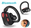 Hörlurar hörlurar K19 Sport Earphone Hands True Wireless Bluetooth 50 öronkrok i öronsnäckor Vattentät med mikrofon Vol9899102