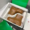 Designer Regen Stiefel Frauen Runde Kappe Wasserdichte Warme Knöchel Botas Weibliche Winter Candy Farbe Schnee marke Stiefel Plattform Schuhe