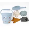 Sand Play Water Fun 2023 Nouveaux jouets de plage d'été pour enfants Ensemble de bac à sable en silicone souple Jouet de jeu de plage pour envoyer des enfants Jouer à la plage Outils de jeu d'eau de sable 240321