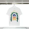 Designer Hommes Mode T-shirt Coton Hip Hop Motif Coeur Chemise Vêtements De Luxe Rue À Manches Courtes Haut