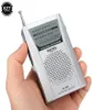 BCR60 Taschenradio-Antenne, Mini-AMFM-2-Band-Radio-Weltempfänger mit Lautsprecher, 35-mm-Kopfhöreranschluss, tragbar14129370