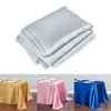 Bordduk Satin Solid Color Tracloth Cover Wedding Party Event El Restaurant Bankett Dinner Home Decor Supply