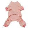 Vêtements pour chiens Chat Combinaison Pyjama Vêtements d'hiver Vêtements pour animaux de compagnie Chiot Chihuahua Poméranie Chemise de nuit Pantalon