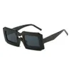 2 PCS Fashion Designer 23 New Sunglasses Personalized Double Beam PC Box Punk Style Glasses Massions Trend Trend Trend