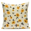 Pillow Home Decor Cover Artistic Decorative Floral Upholstery Nordic Flower Sofa 45x45 Textile Garden E2160