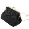 Shoulder Bags Small Crossbody Boho For Women Evening Clutch Hasp Ladies Handbag Female Straw Beach Rattan Messenger Bag