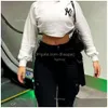 Jeans pour femmes 2024 Haute qualité Taille MTI Poche Pantalon long à la mode et élastique Vêtements de travail Tendance Street Trend Drop Livraison App DHC2F