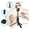 Wireless Selfie Stick Bluetooth Tripod Monopod Stand for Phone Smartphone 240322