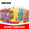 2024 Le plus récent bar à rhum QST 16000 bouffées de vapeur rechargeable vape desechable pods kits de dispositifs pré-remplis 21ml vaporisateur vaper desechable en stock