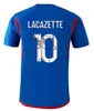 23/24 Maillot Lyon LACAZETTE maillots de football 2023 Accueil SARR L.PAQUETA KADEWERE DEMBELE AOUAR chemises Away BOATENG CHERKI Kit enfants uniformes de football