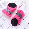 Abbigliamento per cani 4 pezzi Un set Copriscarpe antiscivolo per animali domestici Adorabili scarpe da pioggia Calzature suola creativa per cucciolo (rosa taglia 1)