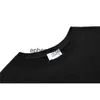 Heren T-shirts Nieuwe Co merk F1 Racing bedrukte T-shirt met korte mouwen zwart S-XL heren oversized letter hiphop fashion top H240401