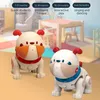 Robot Puppy for Kids Inteligentne zdalne psy Control Psy Electronic Animals Robotyka RC Zabawki Programowanie STEM Prezentacja Childern Prezent 240321