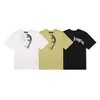 T-shirt da uomo Angel Men T-shirt oversize Estate Uomo Lettere stampate Manica corta Top T-shirt Skeleton Harajuku Tee Shirt Uomo Abbigliamento J240322