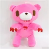 Animais de pelúcia de pelúcia 2024 atacado bonito urso rosa p brinquedos crianças jogos playmate presentes de feriado decoração do quarto entrega da gota otscw