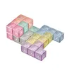 Fidget Toy Puzzle Magnetischer Würfel Magische Blöcke Soma-Magnet 3x3 Lernspielzeug für Kinder Kinder mit Baustein-Grafikkarte