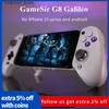 Contrôleurs de jeu Joysticks GameSir G8 Galileo Gamepad Type C Contrôleur de jeu mobile avec bâton à effet Hall pour iPhone 15 Android PS Remote Play Cloud GameY240322