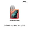 Original Uwell Caliburn GK3 Tenet Pod Kit Vape 25 W 1000 mAh 2,5/2 ml Caliburn G3 integrierte Spulenkartusche E-Zigaretten-Verdampfer