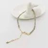 Chains Faceted Labradorite Bracelet Delicate Adjustable 14K Gold Filled Natural Stones Vintage Pulsera Mujer Boho Women