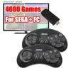 Игровые контроллеры Джойстики Игровая консоль 16-битный MD для Sega Genesis Встроенные 4600+ игр Беспроводной геймпад Контроллер HDMI-совместимый ТВ-плеерY240322