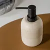 Дозатор жидкого мыла Бежевый лосьон для рук для кухонной раковины на столешнице в ванной комнате