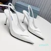 2024 sandalen schoenen voor dames slingback pumps luxe schoenen dames hoge hakken feestbruiloft