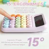 Dopamine Candy Color Calculators Ins Style Stor Display Mechanical Dot Keyboard Back to School Supplies Finance Stationery YFA2053