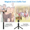 Draadloze Selfie Stick Bluetooth Statief Monopod Stand Voor Telefoon Smartphone 240322