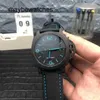 Panerai Luminors vs 공장 최고 품질 자동 시계 P.900 자동 시계 최고 클론 Peijia M01661 탄소 섬유 강력한 빛나는 방수 대형 다이얼 완전히 완전히