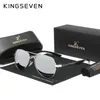 Lunettes de soleil Kingseven Fashion Pilot pour hommes classiques Uv400 Protection polarisation lunettes femmes HD luxe conduite lunettes