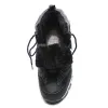 Buty 2023 Nowe ciepłe futrzane skórzane buty turystyczne męskie zima na zewnątrz ciepłe futra bez poślizgu czarne buty myśliwskie gumowe buty śniegu męskie trekking