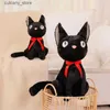 Мягкие плюшевые животные Мультфильм KikiS Служба доставки Kawaii Jiji Kiki Плюшевые игрушки Аниме Подушка Мягкая кукла Украшение комнаты Игрушки для детей Подарок L240322