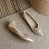 Casual Shoes Women Flat Soft Sole Wedding Party Folding Ballet Flats For Ladies Big And Small Size 31-45 Dress Shoe