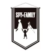 Accessoires Spy X Family Imprimé coloré Fanion Drapeau Anime Kawaii Fille Anya Forger Hommes Femmes Chambre Décor Harajuku Enfants Chambre Hangng Décor