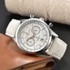 2024 Männer Luxusuhren Band Gürtel Fünf Stiche Serie Alle Zifferblätter funktionieren Herren Quarzuhr Hochwertige 1888 Top Luxusmarke Uhr Mode Runde Form Armbanduhren