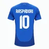 2023 2024 2025 Italien Soccer Shorts Retegui Raspadori Jorginho DiMarco Barella di Lorenzo Bastoni Frattesi National Home Away 125th Football Sports Pants