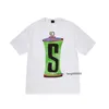 Дизайнер Sy Letter Print Print The Tree Tee Fashion High Street Короткие рукава летняя повседневная футболка Мужчина Женщины экипаж Шея Ев ЕС SXL Erzy