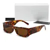 Femme Hommes Designer Lunettes de soleil Hommes Lunettes rectangulaires Lunettes de soleil à monture complète Couleurs mélangées Mode Lunettes pour femme Boîte TOP