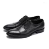 Zapatos de vestir de gran tamaño Eur46 negro / marrón para hombre boda piel de oveja cuero masculino oficina negocio