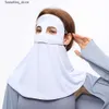 Mode gezichtsmaskers nekbeschermer OhSunny zonbeschermende sjaal voor dames Anti-UV UPF2000+ gezicht nek schouder geïntegreerde gezichtsbedekking 2024 zomer ademend masker L240322