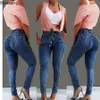 Dżinsy dżinsowe dżinsowe dżinsy dżinsowe dżinsy dla kobiet streetwear plus rozmiar Spodnie chude dżinsy s-5xl 240320
