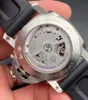 Paneraiss Lüks Saatler Paneraiss Erkekler Hemen 44mm PAM00320 Otomatik Mekanik Erkek Takvimi Çift Saat Bölgesi WN-JWS9